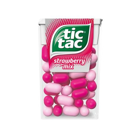 TIC TAC STRAWBERRY MIX 18gr