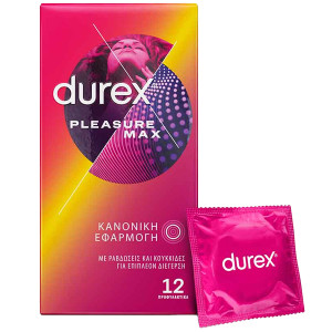 DUREX ΠΡΟΦΥΛΑΚΤΙΚΑ 12τεμ. - (PLEASUREMAX)