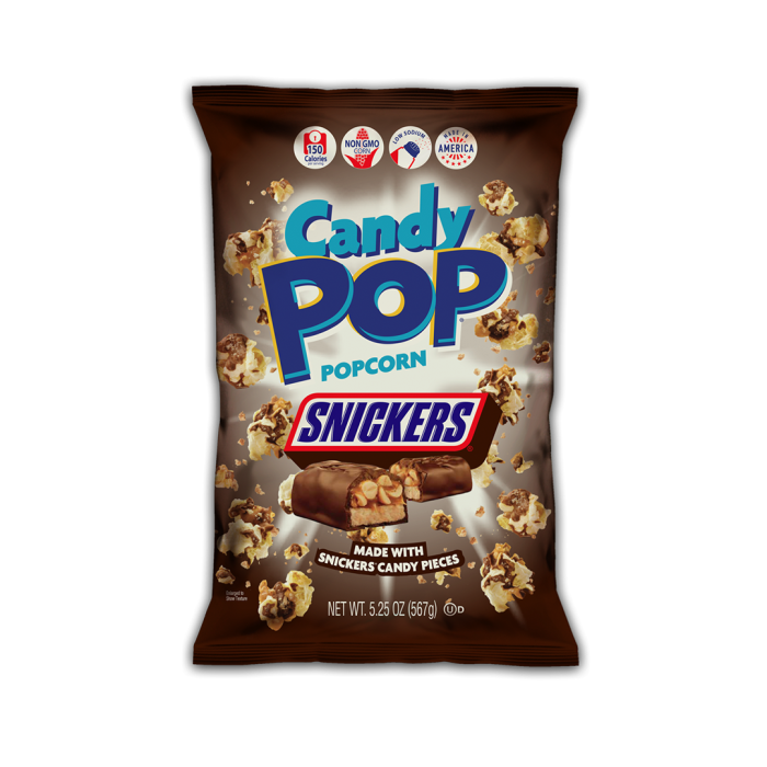 Candy Pop ποπ κορν snickers 28gr