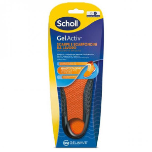 Scholl πάτοι ανατομικοί gel activ υποδημάτων εργασίας large 1τεμ