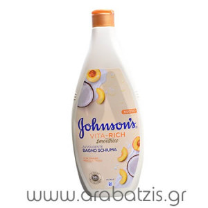 JOHNSONS ΑΦΡΟΛΟΥΤΡΟ VITA-RICH 750ml - (ΓΙΑΟΥΡΤΙ & ΡΟΔΑΚΙΝΟ & ΚΑΡΥΔΑ)