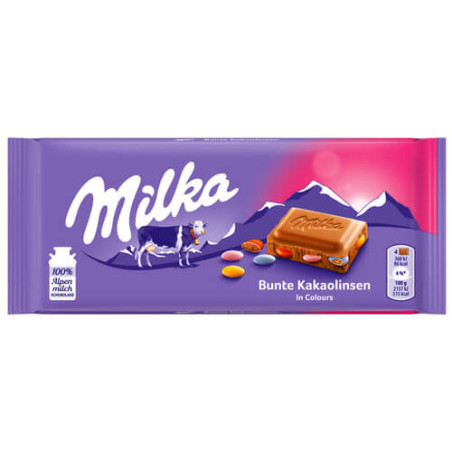 Milka σοκολάτα cacao lenses 90gr