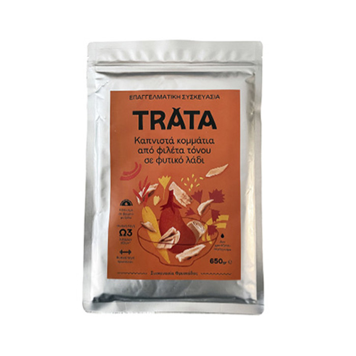 TRATA ΤΟΝΟΣ 650gr. - (ΚΑΠΝΙΣΤΟΣ) (ΣΑΚΟΥΛΑΚΙ)