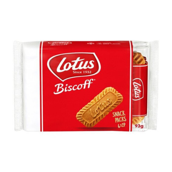 Lotus biscoff μπισκότα για καφέ 93gr