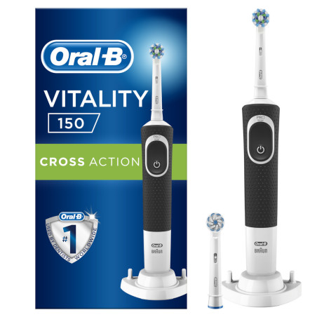 Oral-B ηλεκτρική οδοντόβουρτσα vitality 150 cross με χρονομετρητή 1τεμ