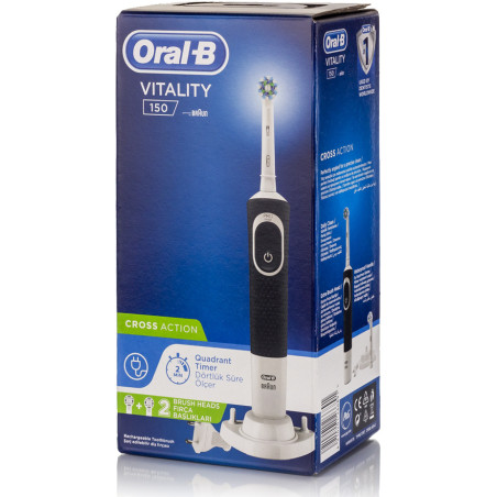 Oral-B ηλεκτρική οδοντόβουρτσα vitality 150 cross με χρονομετρητή 1τεμ