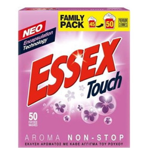 Essex Touch σκόνη πλυντηρίου ρούχων 50μεζ 2,40kg