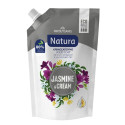 Παπουτσάνης natura κρεμοσάπουνο σακούλα jasmine & cream 500ml