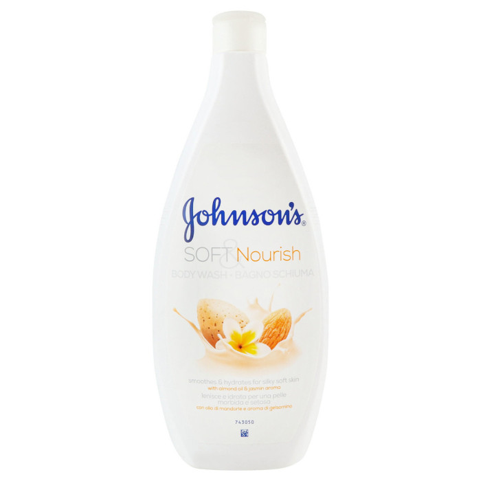 JOHNSONS ΑΦΡΟΛΟΥΤΡΟ SOFT & NOURISH 750ml - (ΑΜΥΓΔΑΛΟ)