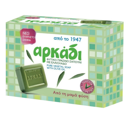 ΑΡΚΑΔΙ ΣΑΠΟΥΝΟΠΛΑΚΑ ΠΡΑΣΙΝΗ 4x150gr.