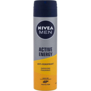 NIVEA BODY SPRAY MEN 150ml ACTIVE ENERGY