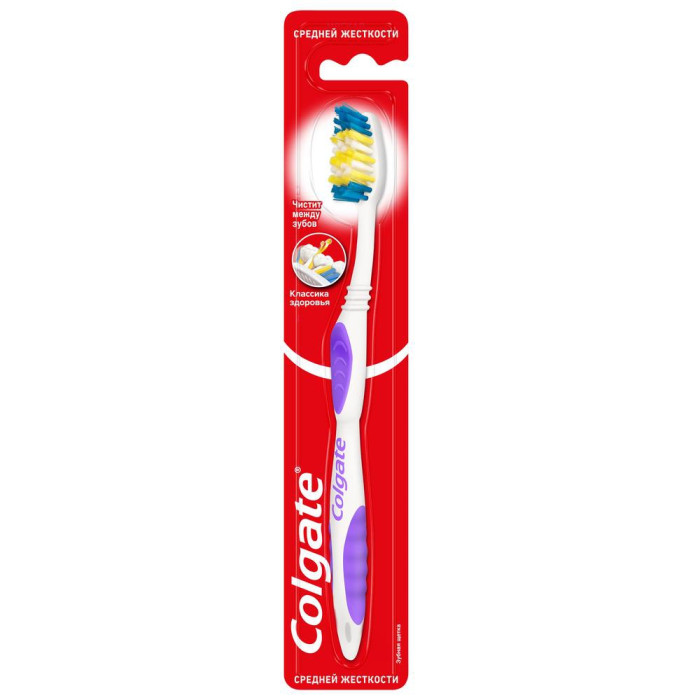 Colgate οδοντόβουρτσα classic deep clean μέτρια σε διάφορα χρώματα 1τεμ