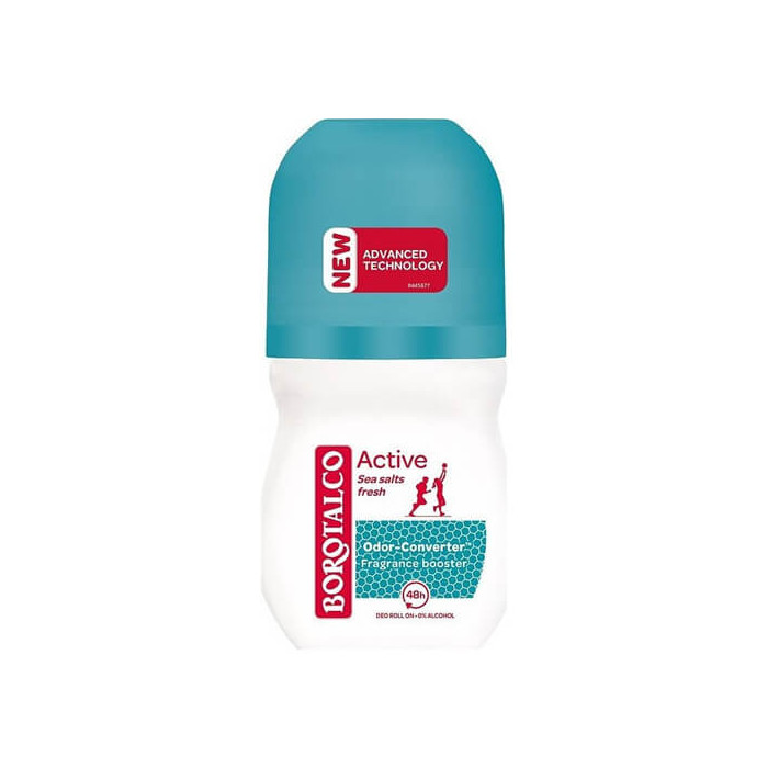 Borotalco αποσμητικό σώματος roll-on active sea salt 50ml