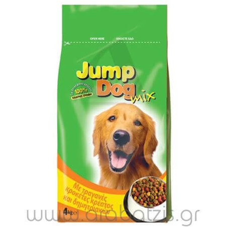 Jump dog σκυλοτροφή κροκέτα 4kg