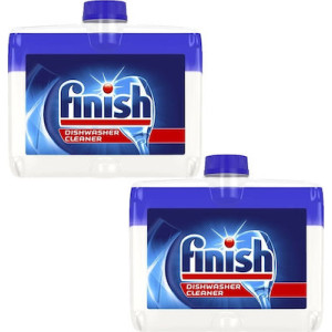 Finish καθαριστικό πλυντηρίου πιάτων κλασικό 2x250ml