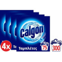 Calgon αποσκληρυντικό πλυντηρίου ρούχων σε ταμπλέτες 4x75τεμ