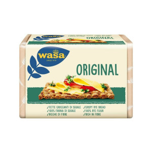 Wasa φρυγανιές τραγανές σίκαλης original 275gr