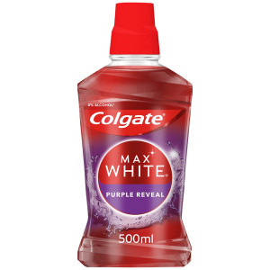 COLGATE ΣΤΟΜΑΤΙΚΟ ΔΙΑΛΥΜΑ MAX WHITE 500ml - (PURPLE REVEAL)