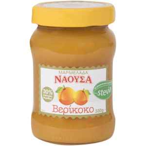 Νάουσα μαρμελάδα βερίκοκο με στέβια 330gr