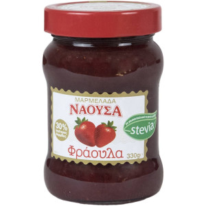 Νάουσα μαρμελάδα φράουλα με στέβια 330gr