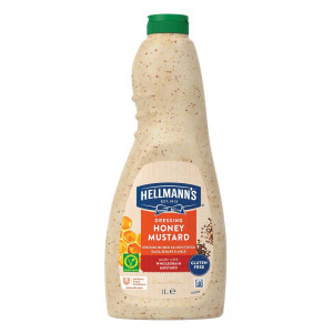 Hellmann's σάλτσα dressing με μέλι & μουστάρδα 1lt