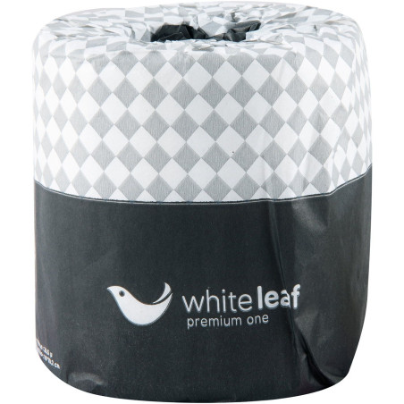 White Leaf χαρτί υγείας premium one γκοφρέ 2φυλλο με περιτύλιγμα 86gr