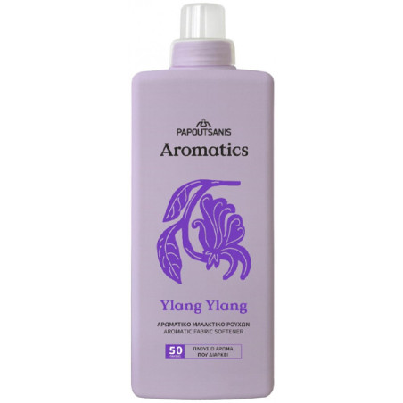 Παπουτσάνης aromatics μαλακτικό ρούχων ylang ylang 24μεζ 1lt