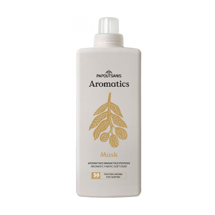 PAPOUTSANIS AROMATICS ΜΑΛΑΚΤΙΚΟ 1000ml 24μεζ - (MUSK) | MrPanda.gr