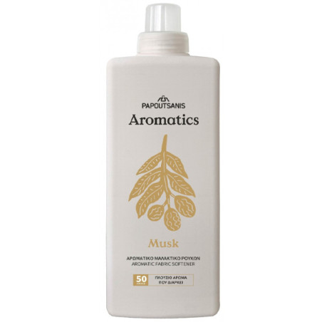 PAPOUTSANIS AROMATICS ΜΑΛΑΚΤΙΚΟ 1000ml 24μεζ - (MUSK) | MrPanda.gr