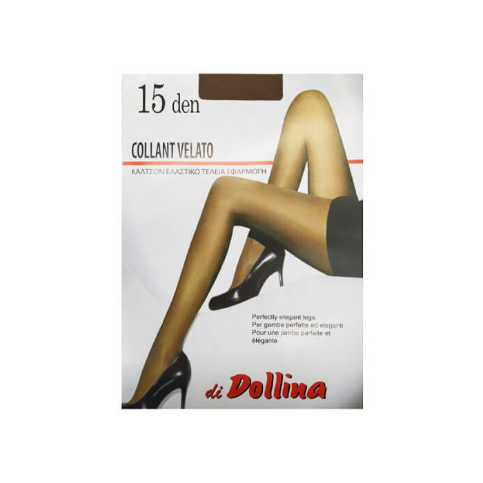 DOLLINA ΚΑΛΣΟΝ LYCRA VELATO 15DEN (Νο4) - (ΚΑΡΑΜΕΛ)