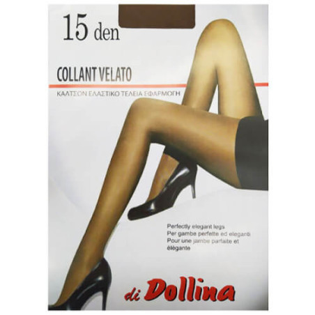 DOLLINA ΚΑΛΣΟΝ LYCRA VELATO 15DEN (Νο4) - (ΚΑΡΑΜΕΛ)