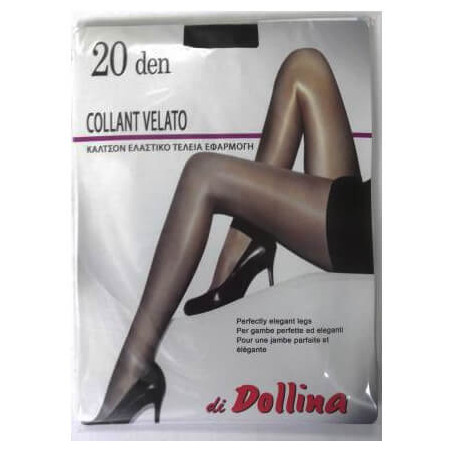 DOLLINA ΚΑΛΣΟΝ LYCRA VELATO 20DEN (Νο4) - (ΓΡΑΦΙΤΗΣ)