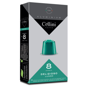 Cellini κάψες σε κάψουλες espresso delizioso 10x5,5gr