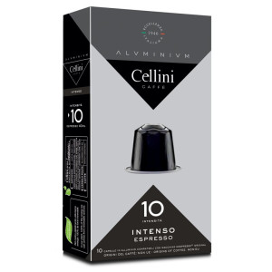 Cellini κάψες σε κάψουλες espresso intenso 10x5,5gr