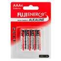 FUJIENERGY αλκαλική μπαταρία AAA LR03/1.5V 4τεμ