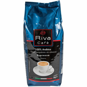 Riva cafe καφές espresso platinum σε κόκκους 3kg