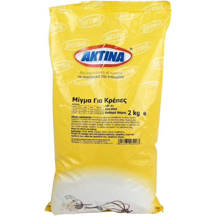 Ακτίνα μείγμα για κρέπες 2kg