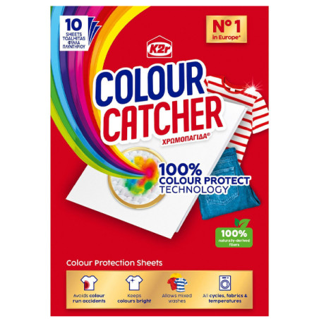 COLOUR CATCHER ΧΡΩΜΟΠΑΓΙΔΑ ΔΥΝΑΤΗ K2R (10τεμ.)