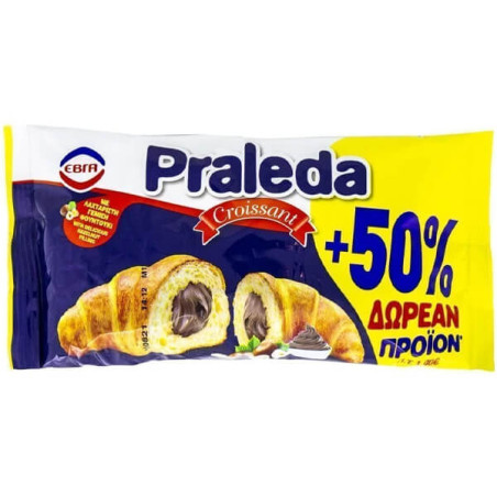 PRALEDA ΕΒΓΑ ΚΡΟΥΑΣΑΝ 120gr. (50% ΔΩΡΕΑΝ ΠΡΟΙΟΝ)