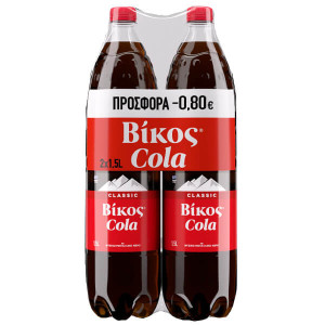 ΒΙΚΟΣ COLA 2x1,5lit. - (ΠΡΟΣΦΟΡΑ -0.80€)