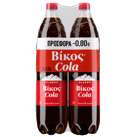 ΒΙΚΟΣ COLA 2x1,5lit. 