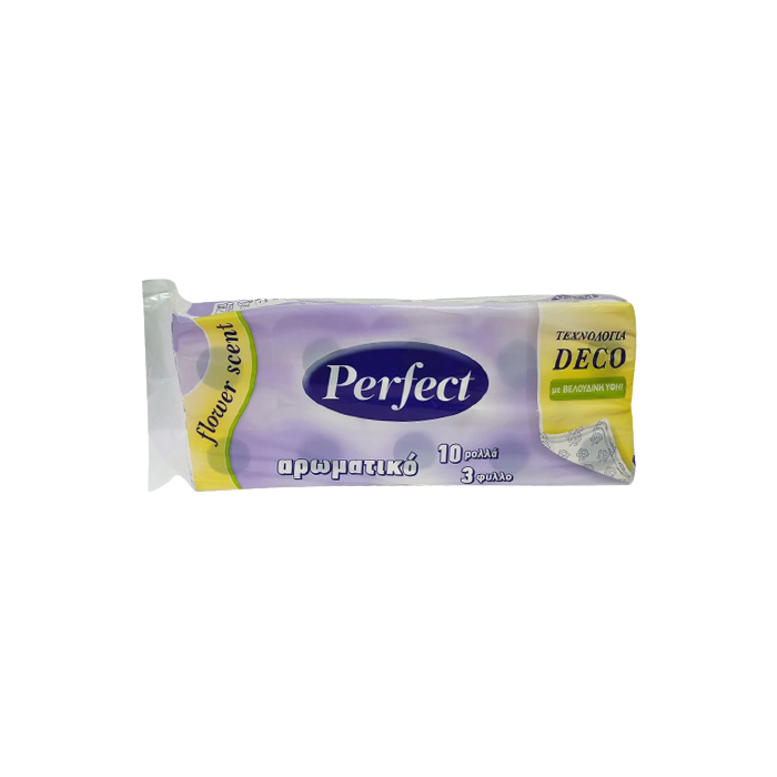 3ALFA Perfect χαρτί υγείας 3φυλλο 90gr * 10τεμ