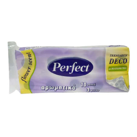 3ALFA Perfect χαρτί υγείας 3φυλλο 90gr * 10τεμ