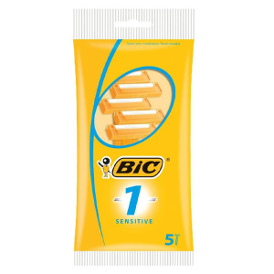 BIC ξυραφάκια sensitive μονόλαμα (εισαγωγής) 5τεμ