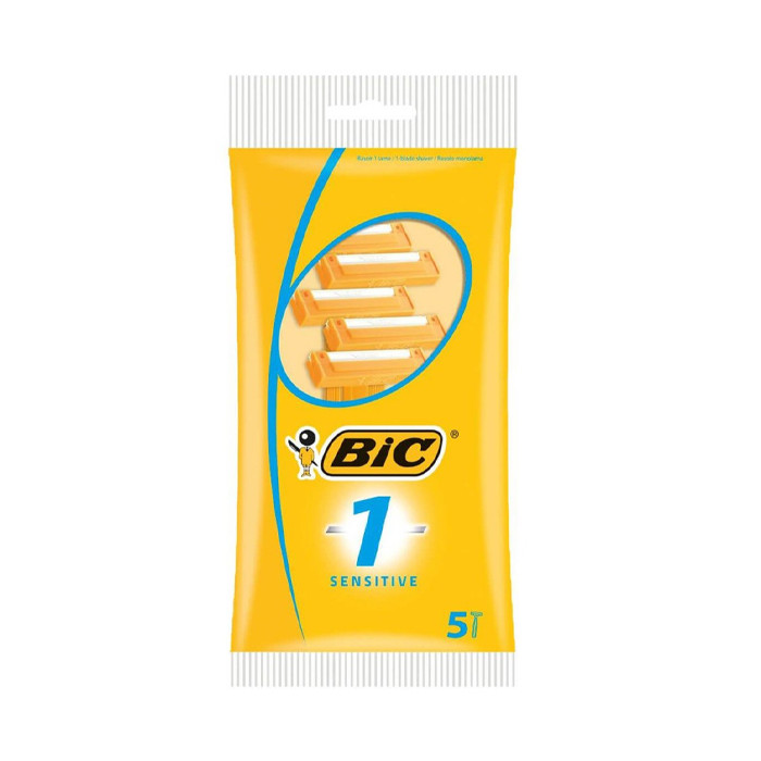 BIC ξυραφάκια sensitive μονόλαμα (εισαγωγής) 5τεμ