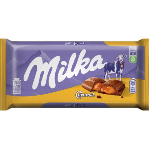 MILKA ΣΟΚΟΛΑΤΑ 100gr CARAMEL