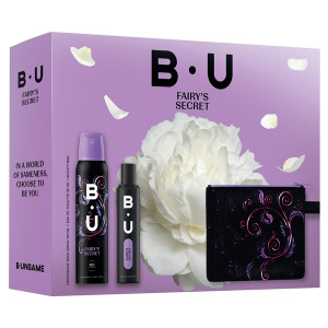 B.U. Fairy's secret (Eau De Toilette 50ml & Deo Spray 150ml & Beauty Bag)