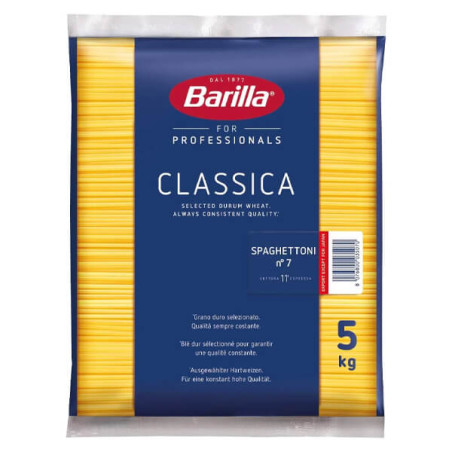 BARILLA ζυμαρικά για επαγγελματίες Spaghettoni No7 5kg