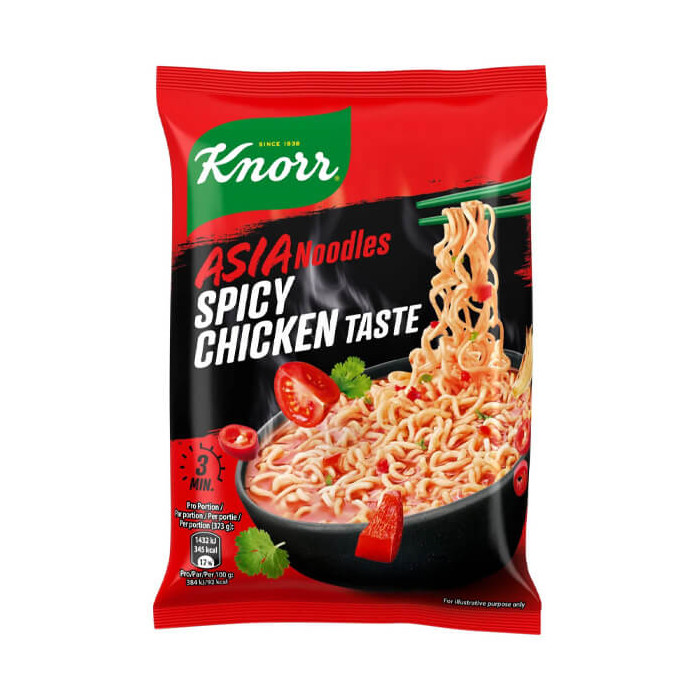 Knorr noodles asia με πικάντικο κοτόπουλο 73gr