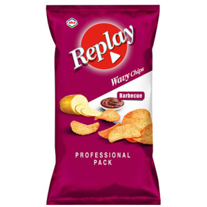 REPLAY WAVY CHIPS PROFESSIONAL 270gr. - (BARBEQUE)